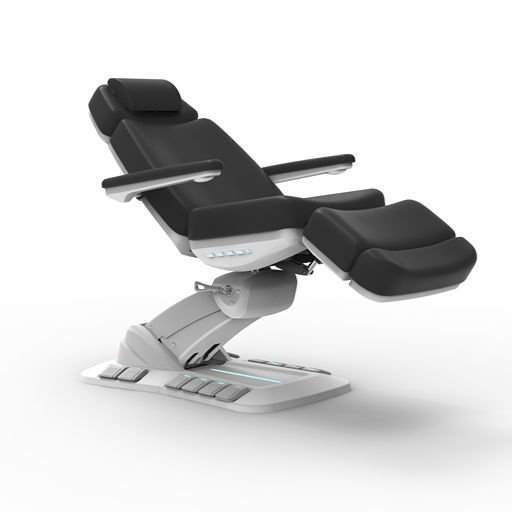 2246 EBN Electric Med Spa Chair with foot controls and black upholstery