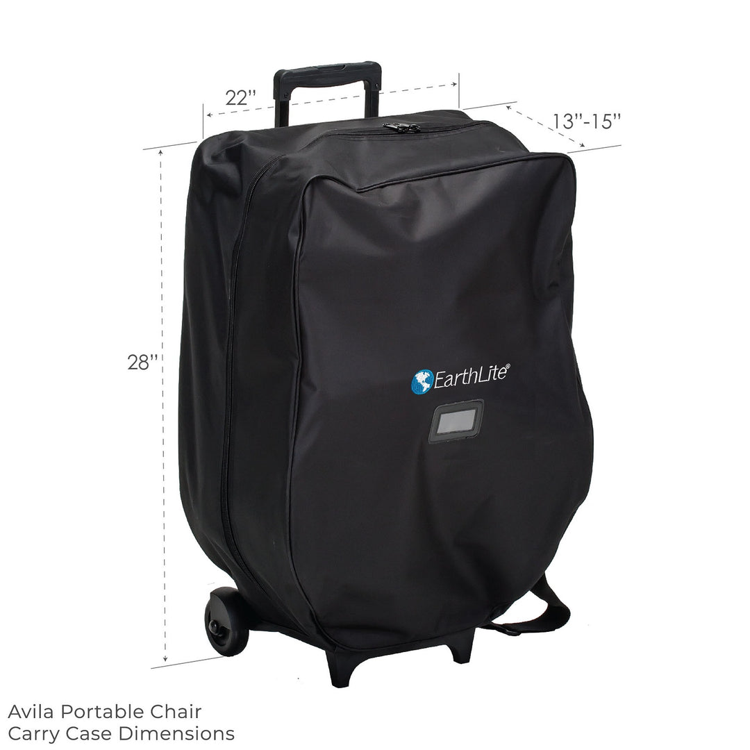 Earthlite Avila II portable massage chair carrying case.