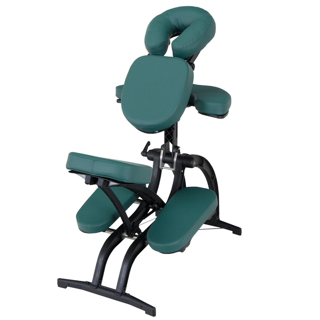 Earthlite Avila II portable massage chair in Teal