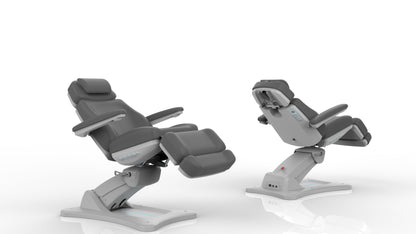 Silverfox 2246B Electric Spa Facial Chair Dark Grey - Sunlight Spa Supply
