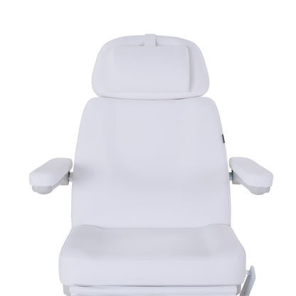 Silverfox 2246B Electric Spa Facial Chair Front View Back and Head Rest - Sunlight Spa Supply
