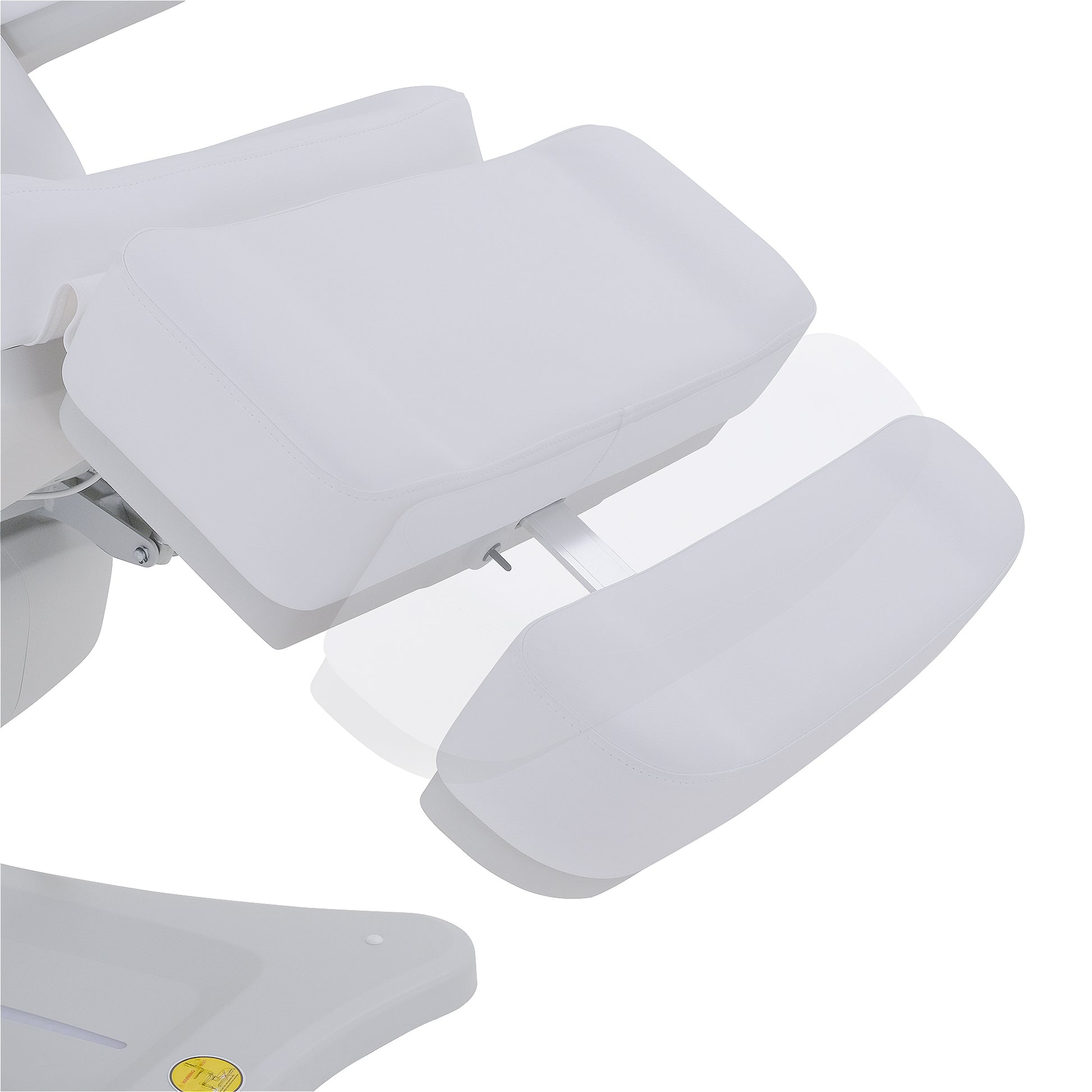 Silverfox 2246B Electric Spa Facial Chair Front View Footrest Adjustment - Sunlight Spa Supply