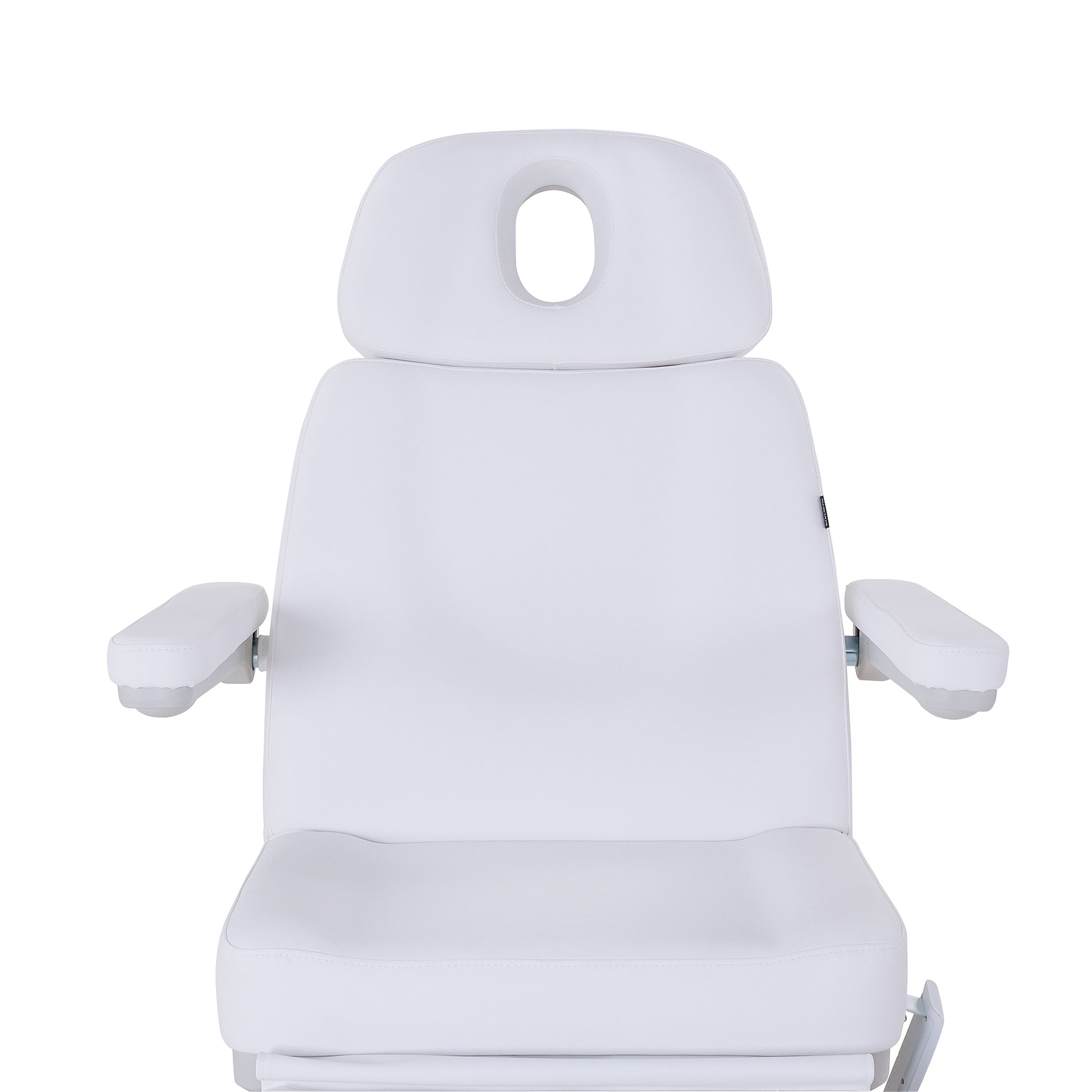 Silverfox 2246B Electric Spa Facial Chair Front View Head Rest with Face Opening - Sunlight Spa Supply