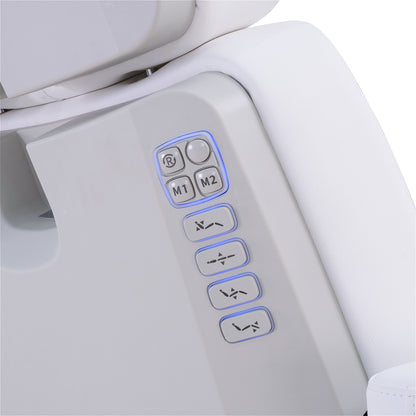 Silverfox 2246B Electric Spa Facial Chair Rear View Adjustment Buttons - Sunlight Spa Supply