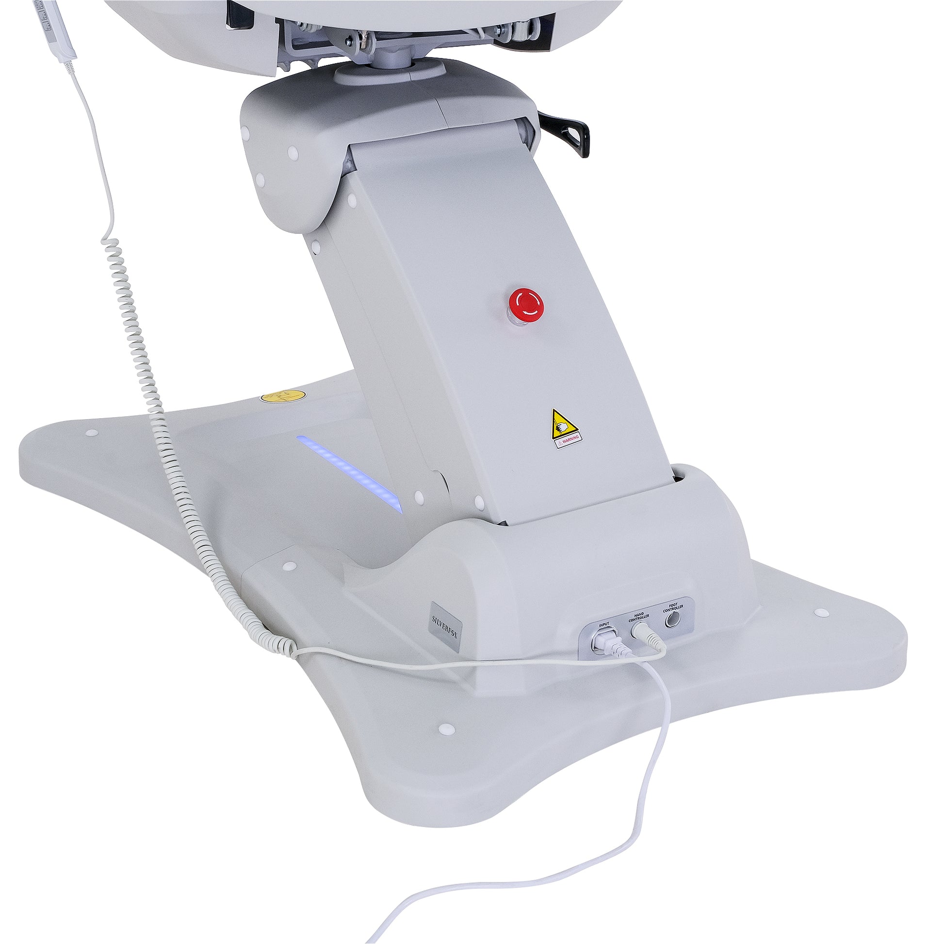 Silverfox 2246B Electric Spa Facial Chair Rear View Power Supply - Sunlight Spa Supply