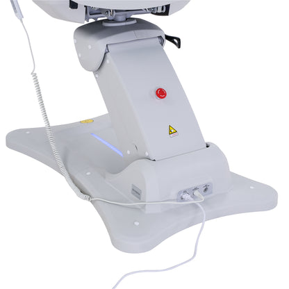 Silverfox 2246B Electric Spa Facial Chair Rear View Power Supply - Sunlight Spa Supply