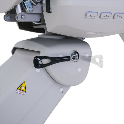 Silverfox 2246B Electric Spa Facial Chair Side View Adjustment Lever - Sunlight Spa Supply