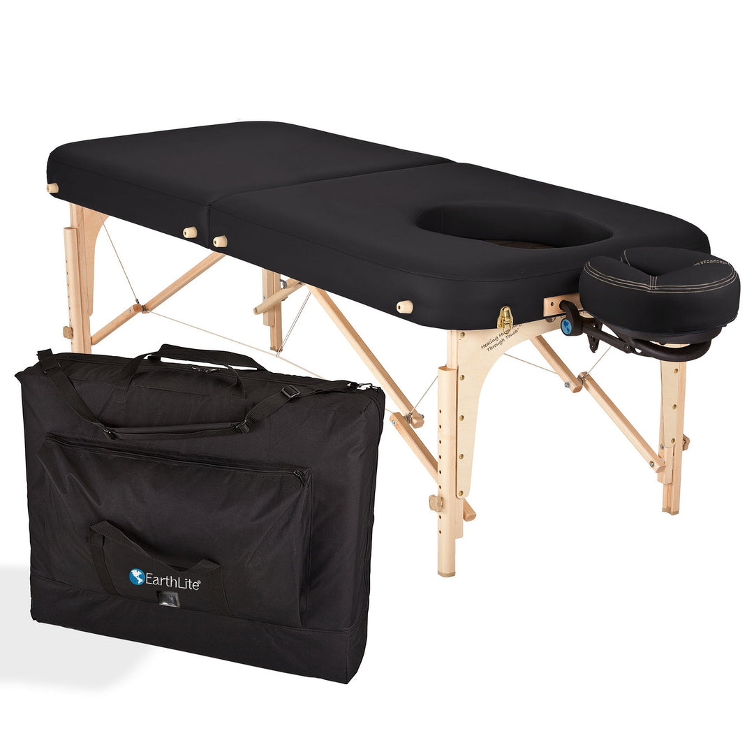 Earthlite Spirit Pregnancy portable massage table with carrying case