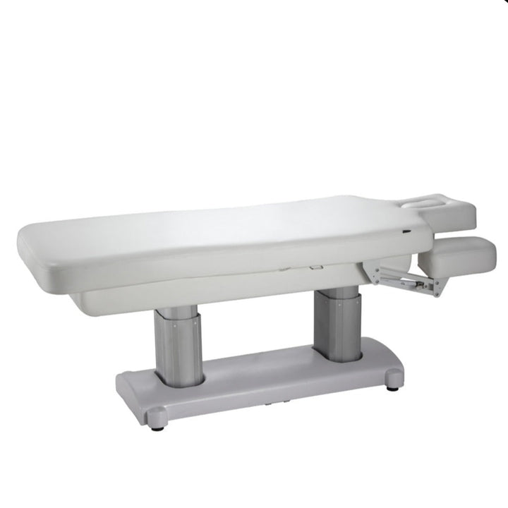 Silverfox 2249 Massage Table Main View Arm Rests Deployed - Sunlight Spa Supply