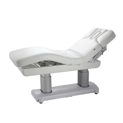Silverfox 2249 Massage Table Main View Back Elevated Knees Elevated - Sunlight Spa Supply