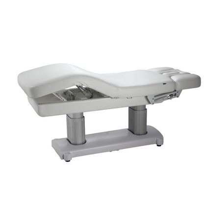 Silverfox 2249 Massage Table Main View Knees Elevated - Sunlight Spa Supply